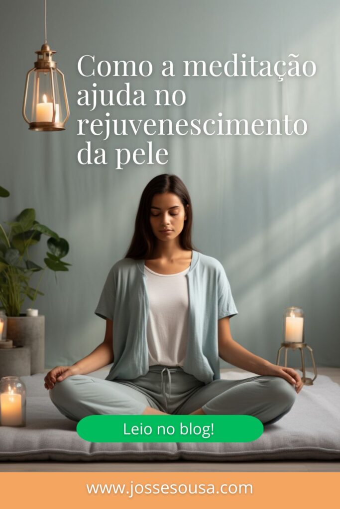 mulher sentada no chão praticando meditação