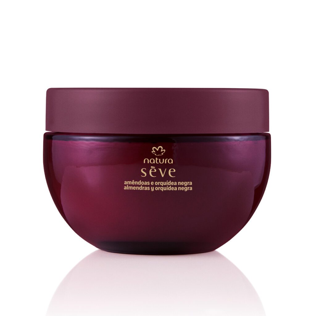 novo creme sève amêndoas e orquídea negra