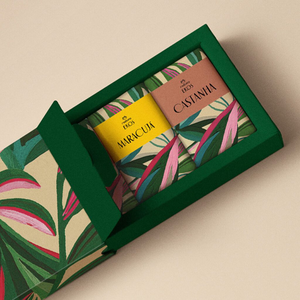 Sabonetes Ekos Presenteáveis, caixa de sabonetes ekos natura