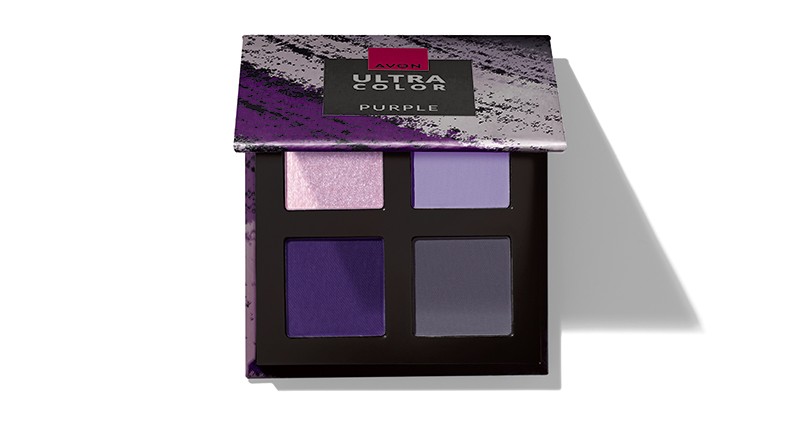 Ultra Color Paleta De Sombras Para Olhos Purple