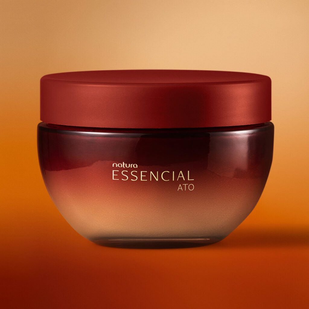 pote de Hidratante Corporal Iluminador Essencial Ato Feminino natura