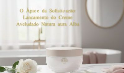 O Ápice da Sofisticação: Lançamento do Creme Aveludado Natura Aura Alba