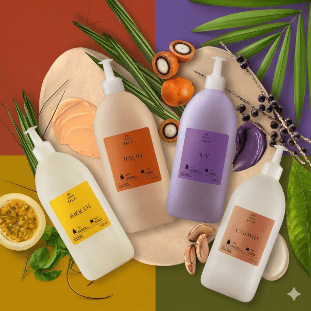 Refil dos cremes ekos natura, ekos naracujá, ekos castanha, ekos tukumã, ekos de açai,