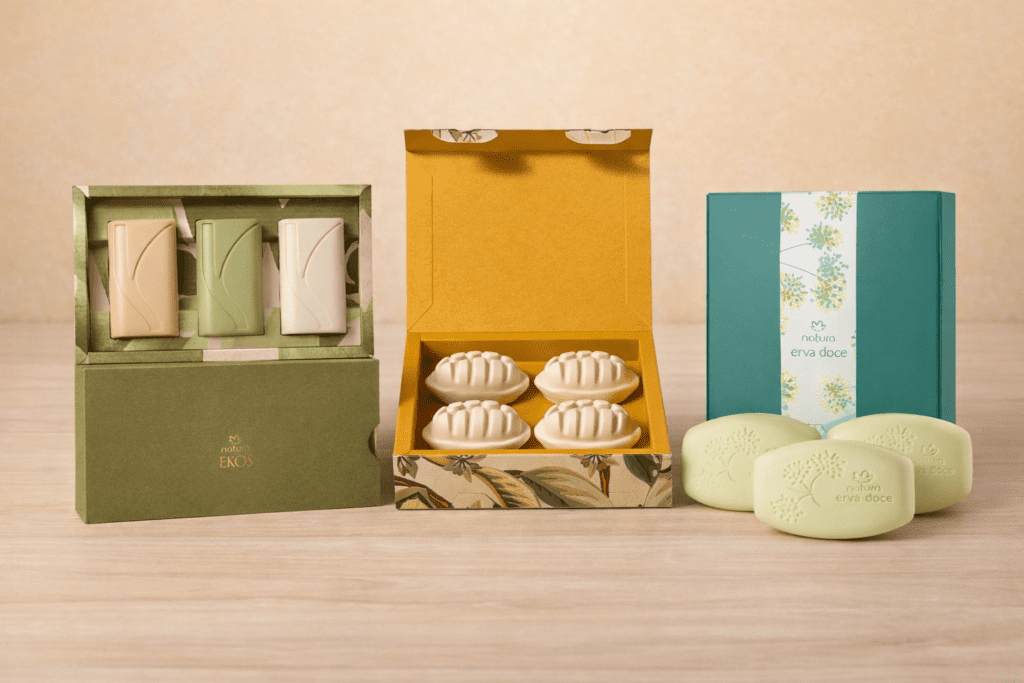 Sabonetes Personalizados, ekos ryos, ekos cupuaçu, erva doce