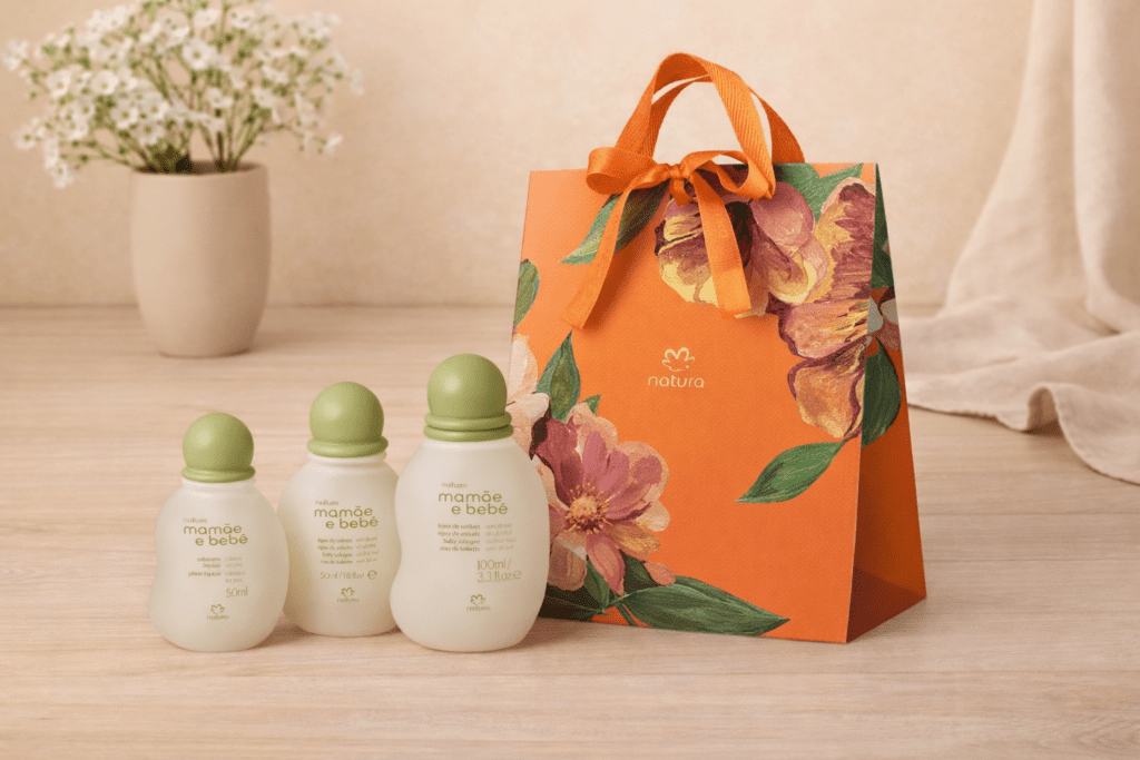 Presente Dia das Mães Mamãe e Bebê Clássico