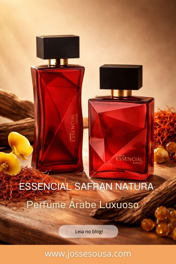 Essencial Safran Natura: Perfume Árabe Luxuoso