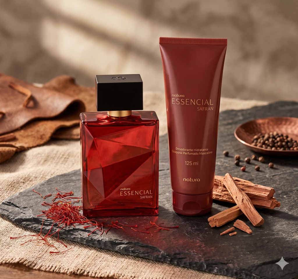 Presente Essencial Safran Masculino – Impacto e Presença