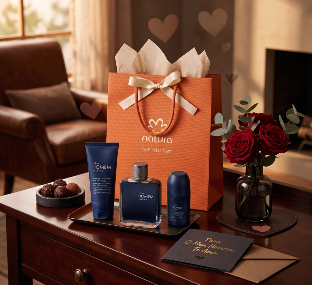 Presente Natura Homem Essence – Sofisticação Completa